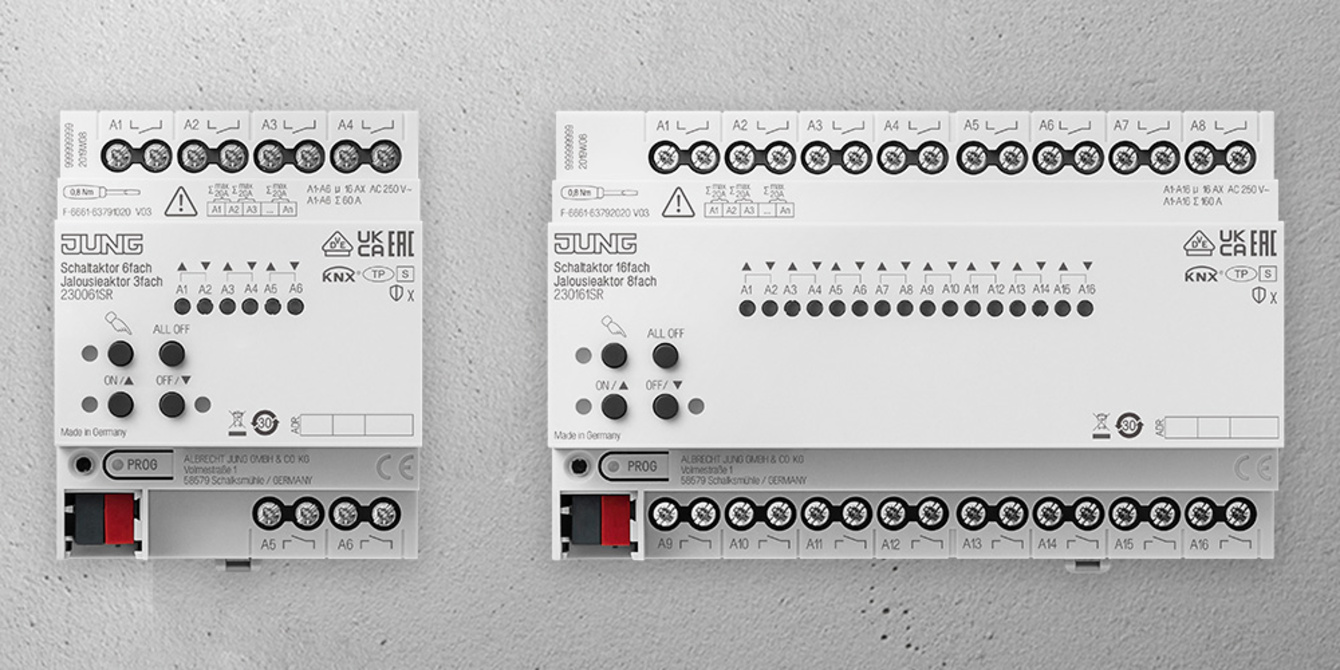 KNX Schalt- und Jalousieaktoren bei SK Elektrotechnik in Mutlangen