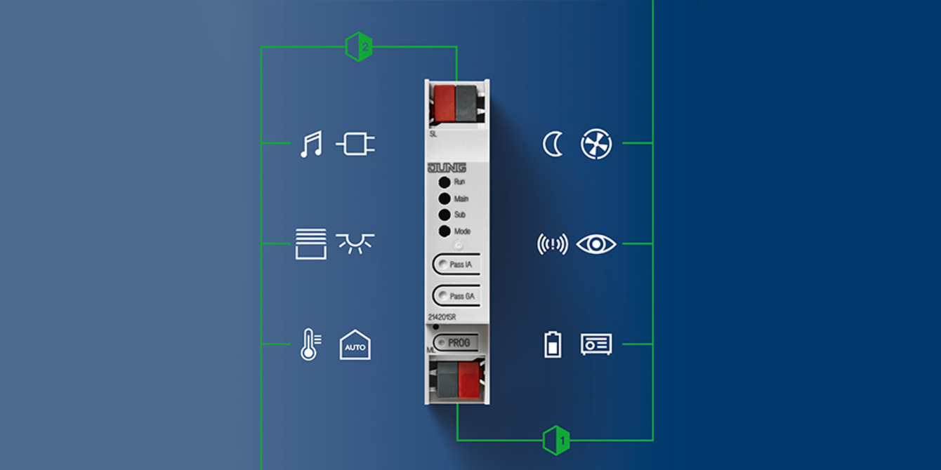 KNX Bereichs- und Linienkoppler bei SK Elektrotechnik in Mutlangen